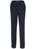 GOLDNER Bequeme Hose LOUISA COMFORT+ mit Bügelfalte in marine