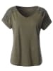 WITT WEIDEN V-Shirt in oliv