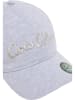 Carlo Colucci Baseball Cap Corneli in Grau Meliert