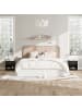 relaxdays 2 x Nachttisch in Schwarz - (B)39 x (H)41 x (T)28 cm