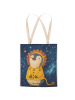 Mr. & Mrs. Panda Schultertasche Löwe Astrologie Design ohne Spruch in Weiß