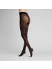 Hudson Feinstrumpfhose Zebra in Black