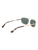 Timberland Männer Sonnenbrille Rechtwinklig Gold