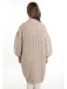 Albee Women Strickcardigan in Grau Beige