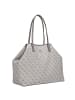 Guess Eco Victtoria - Shopper 2in1 L 40 cm (bone logo) in dark taupe logo
