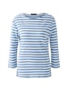Oui T-Shirt SUNALA in blue white