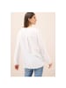 Cecil Langarmbluse in vanilla white