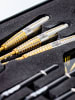 BULLS Steeldarts Stinger Dartpfeile 90% Tungsten Darts-Set Profi in yellow black
