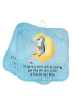 Mr. & Mrs. Panda Topflappen Pinguin Mond mit Spruch in Eisblau