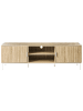 Beliani TV-Möbel ROYALLA in Braun - (W) 180 x (H) 55 x (L) 40 cm