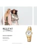 Regent Analog-Armbanduhr Regent Metallarmband gold mittel (ca. 32mm)