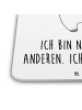 Mr. & Mrs. Panda Bierdeckel Einhorn Herz mit Spruch in Weiß