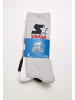 STARTER Socks in heathergrey/black/white