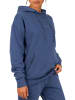 Reichstadt Damen Relaxed Fit Hoodie Marken-Stick in Dark Blue