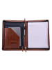 Leonhard Heyden Cambridge Schreibmappe Leder 32 cm cognac