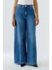 Oui Jeans Wide Leg in bright blue denim
