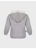 OrganicEra Baby Kapuzen-Sweatjacke in Grey Melange