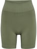 Hummel Hummel Tight Kurze Hose Hmlmt Yoga Damen Dehnbarem Feuchtigkeitsabsorbierenden Nahtlosen in DEEP LICHEN GREEN