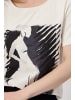 monari Rundhals T-Shirt für Damen in kombi
