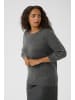 KAFFE curve Strickpullover KCletty Regular fit in Grey Melange