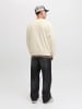 Jack & Jones Sweatshirt in Antique White