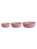 Present Time Schale Bowl Set Puro Round - Rosa - Ø30cm