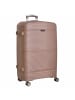 D&N Travel Line 4200 - 4-Rollen-Trolley L 77 cm (taupe) in taupe