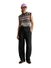 Marc O'Polo DENIM Strickpullunder cropped in Medium Brown