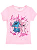 Disney T-Shirt Disney Lilo & Stitch mit Glitzerdetails in Rosa