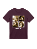 F4NT4STIC T-Shirt The Beatles in maroon