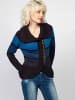 KOROSHI GESTREIFTE JACKE in blau