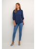 Kaffe Langarm-Shirt KAjanna Regular fit in Midnight Marine
