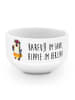 Mr. & Mrs. Panda Obstschale Sommer Hippie mit Spruch in Weiß