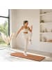 relaxdays Yogamatte in Braun - (B)68 x (H)0,5 x (T)183 cm
