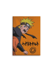 Naruto Naruto Polar Fleece Decke 100 × 140 cm weich und wärmend in Orange