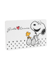 Snoopy The Peanuts Frühstücksbrettchen Snoopy - Gute Laune in Mehrfarbig