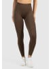 SMILODOX Leggings Layne in Braun