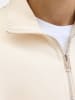 JACK & JONES Junior Sweatshirt mit halbem Reißverschluss in Moonbeam