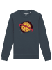 wat? Apparel Sweatshirt Pizza Planet in India Ink Grey