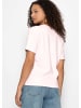 SASSYCLASSY Rundhals T-Shirt in Rosa