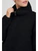 Oxmo Plüschjacke OXTonje in Schwarz