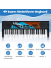COSTWAY 49 Tasten Keyboard Kinder ab 3 Jahren in Schwarz