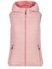 cmp Funktionsweste WOMAN VEST FIX HOOD in Rose