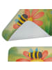 Mr. & Mrs. Panda Badvorleger Hummel Blume Design ohne Spruch in Weiß