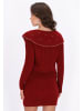 faina Cardigan in burgundy