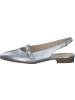 Gabor Fashion Sling-Ballerinas in Silber