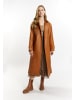 DreiMaster Vintage Trenchcoat Aus Leder in Cognac