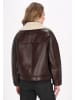 DreiMaster Vintage Women Jacket in coffee brown