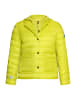 CARTOON Steppjacke mit abnehmbarer Kapuze in Neon Yellow