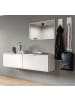 Inn.Furn Garderobe Set 5-teilig weiß Hochglanz 238 cm, Garderobenkombination hängend